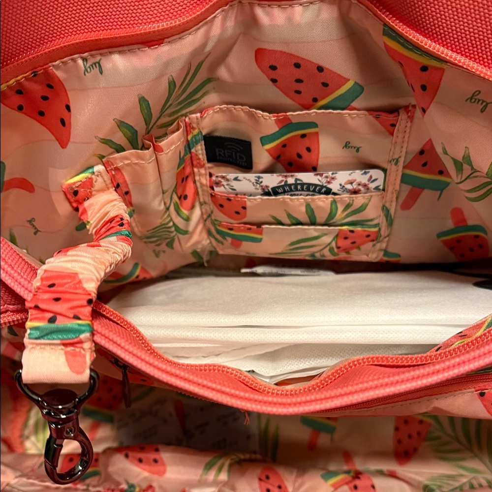 Lug Tempo Tote Bag in Watermelon Ice Pop - Picture 7 of 15